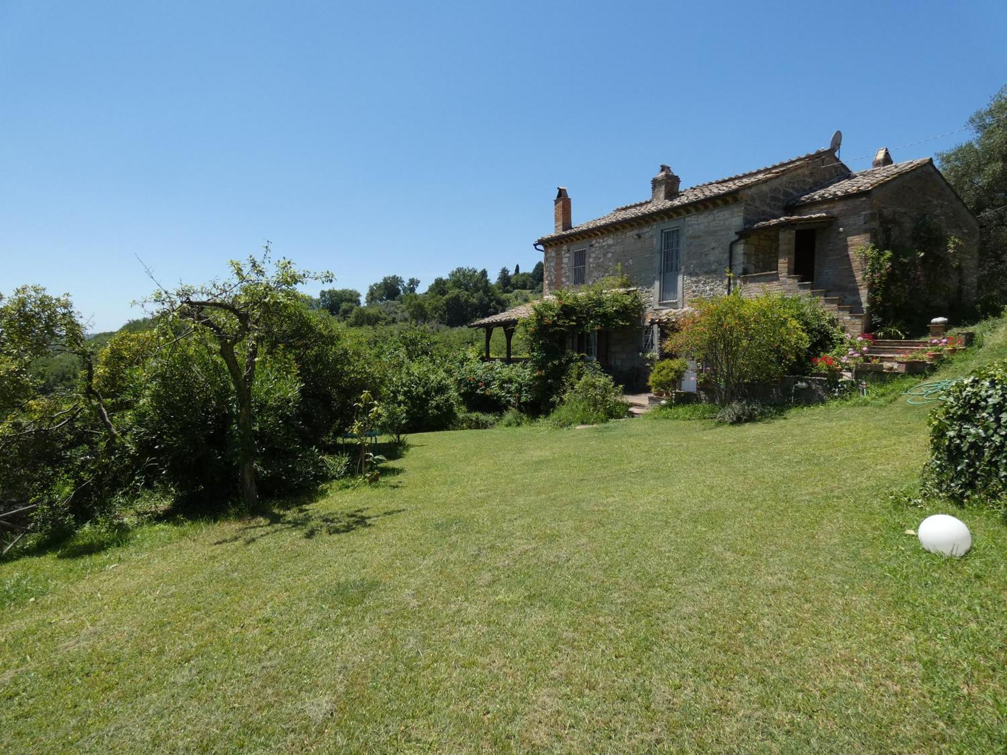 Villa Scappo In Umbria, Il Fienile Fornole Exterior foto
