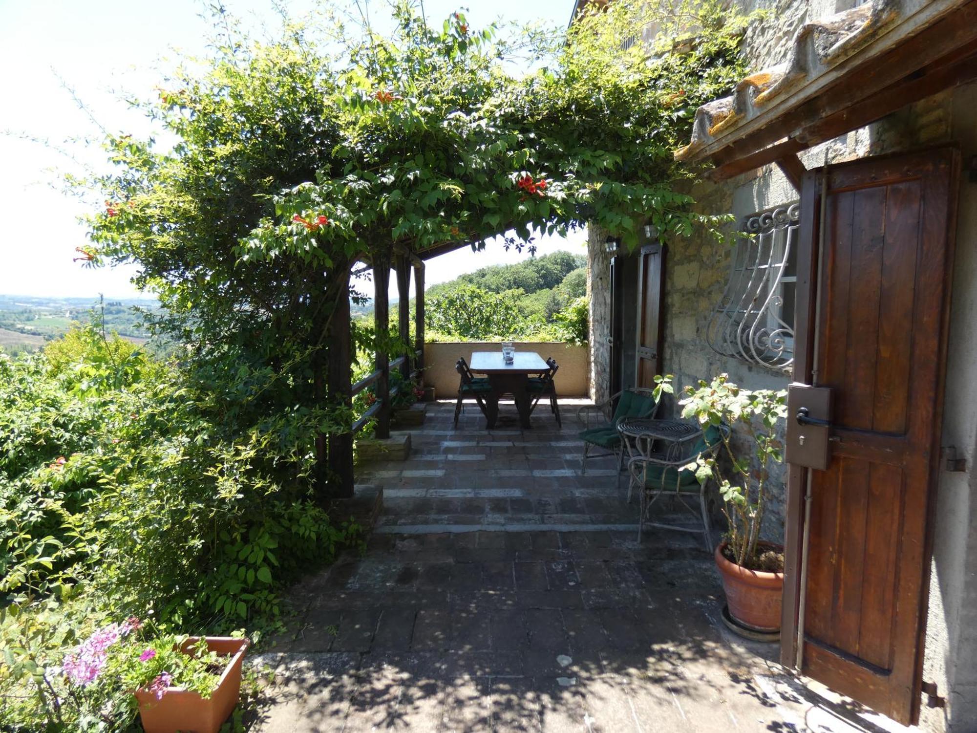 Villa Scappo In Umbria, Il Fienile Fornole Exterior foto