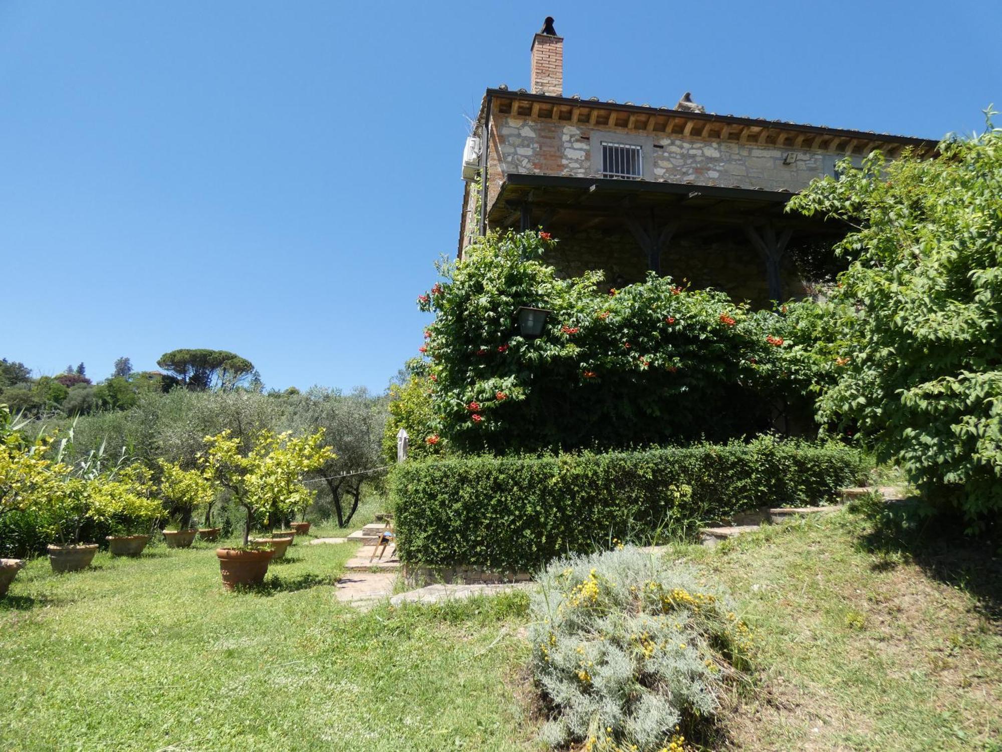 Villa Scappo In Umbria, Il Fienile Fornole Exterior foto